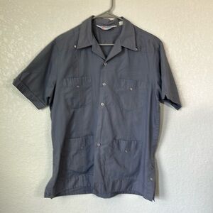 Men’s Guayabera - The Romani Collection size large. Used and 1 button missing.